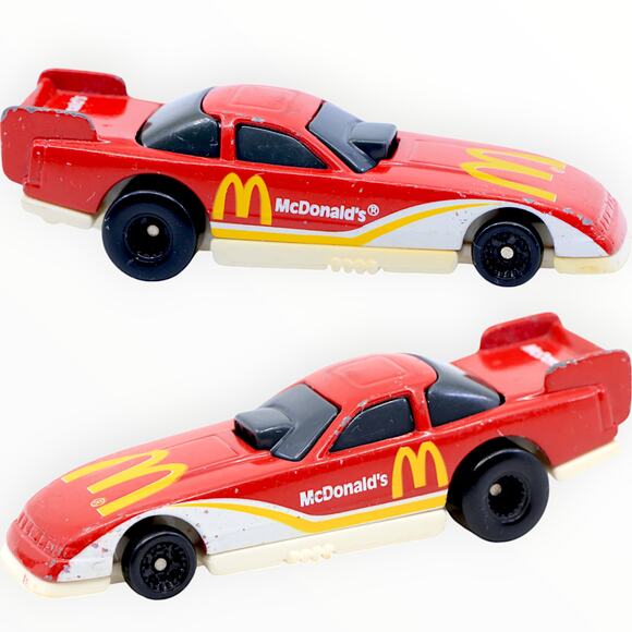 McDonald's Hot Wheels Mattel Race Cars Dragster 1:64 Vintage 1993 [Lot of 3] - Picture 3 of 9
